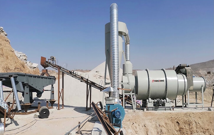 Plate sand Dryer